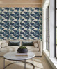 York Wallcoverings GM7527 Radius Wallpaper Blue