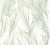 York Wallcoverings NA0501 Peaceful Plume Wallpaper Light Blue