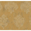 York Wallcoverings CW9210 Metallics Chateaux Wallpaper, Gold