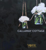 York Wallcoverings CT0921 Callaway Cottage Damask Spot Texture Wallpaper cream, beige, grey/blue