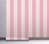 GP1900272 Pink Stripes Peel and Stick Wallpaper Roll 20.5 inch Wide x 18 ft. Long, Pink
