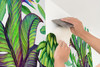 GP1900341 Banana Leaves Premium Peel and Stick Wallpaper Panel 6 Ft High x 26" Wide