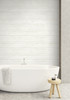 GW1002D - White Shiplap Peel & Stick Wallpaper