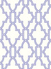 Tile Trellis Peel & Stick GW1005 Wallpaper Blue 20.5 in. x 18 ft. = 30.75 sq.ft