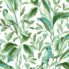 Tropical Love Birds Wallpaper,Aqua/ Green/Blue/ White Prepasted Surestrip 27 In wide x 27 ft long 60.8 Sq Ft Designer Quality