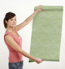 GW6012 Grace & Gardenia Faux Canvas Texture Peel and Stick Wallpaper Roll 20.5 inch Wide x 18 ft. Long, Green