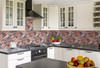 GW7031 Grace & Gardenia Diagonal Red Brick Peel and Stick Wallpaper Roll 20.5 inch Wide x 18 ft. Long, Red Orange