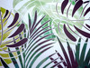 GW2211 Grace & Gardenia Modern Tropical Palm Foliage Peel and Stick Wallpaper Roll 20.5 inch Wide x 18 ft. Long, Green White Black