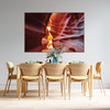 GM001F Grace & Gardenia Antelope Canyon Premium Peel and Stick Mural 69 inch wide x 46 inch height Orange Yellow