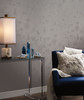 York Wallcoverings VA1227 Aviva Stanoff Stardust Wallpaper Silver