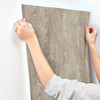 York Wallcoverings FH4054 Quarter Sawn Wood Wallpaper Brown