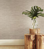 York Wallcoverings Bohemian Luxe BO6611 Paper and Thread Weave Wallpaper Cream