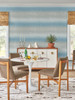 York Wallcoverings Bohemian Luxe BO6625 Desert Textile Wallpaper Blue