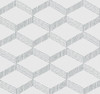 York Wallcoverings Bohemian Luxe BO6723 Palisades Paperweave Wallpaper White Gray