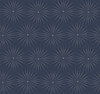 York Wallcoverings Bohemian Luxe BO6695 Starlight Wallpaper Blue Silver