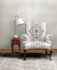 2829-54745 Pearl River Champagne Real Grasscloth Wallpaper A-Street Prints Traditional Texture Pattern