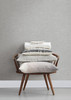 2829-82052 In the Loop Grey Faux Grasscloth Wallpaper A-Street Prints Traditional Faux Effects Made in United States