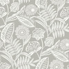2969-87531 Alma Light Grey Tropical Floral Wallpaper Tropical Style Botanical Theme Non Woven Blend Material Pacifica Collection from A-Street Prints by Brewster Made in Great Britain