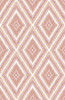 2969-26015 Zaya Orange Tribal Diamonds Wallpaper Bohemian Style Global Theme Non Woven Material Pacifica Collection from A-Street Prints by Brewster Made in Great Britain