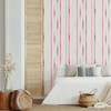 2969-26050 Orleans Pink Shibori Faux Linen Wallpaper Bohemian Style Abstract Theme Non Woven Material Pacifica Collection from A-Street Prints by Brewster Made in Great Britain
