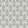 2948-28005 Aya White Floral Wallpaper from A-Street Prints Scandinavian Theme Non Woven Flowers Made in Sweden