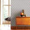 2948-28007 Aya Eggshell Floral Wallpaper from A-Street Prints Scandinavian Theme Non Woven Flowers Made in Sweden