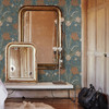 2948-33009 Tulipa Blue Floral Wallpaper from A-Street Prints Scandinavian Theme Non Woven Flowers Made in Sweden