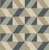 2908-25310 Cerium Multicolor Concrete Geometric Wallpaper Feature Wall Style Unpasted Non Woven Material Alchemy Collection from A-Street Prints by Brewster Made in Great Britain