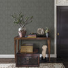2908-25334 Intrinsic Dark Grey Geometric Wood Wallpaper Modern Style Unpasted Non Woven Material Alchemy Collection from A-Street Prints by Brewster Made in Great Britain