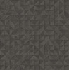 2908-25326 Gallerie Dark Brown Geometric Wood Wallpaper Modern Style Unpasted Non Woven Material Alchemy Collection from A-Street Prints by Brewster Made in Great Britain