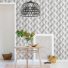 2908-25314 Cerium Grey Concrete Geometric Wallpaper Feature Wall Style Unpasted Non Woven Material Alchemy Collection from A-Street Prints by Brewster Made in Great Britain