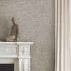2908-24902 Belvedere Grey Faux Slate Wallpaper Feature Wall Style Unpasted Non Woven Material Alchemy Collection from A-Street Prints by Brewster Made in Great Britain