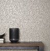 2908-24902 Belvedere Grey Faux Slate Wallpaper Feature Wall Style Unpasted Non Woven Material Alchemy Collection from A-Street Prints by Brewster Made in Great Britain