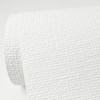 4000-96294 Minehan White Knit Texture Woven Paintable Wallpaper Traditional Style Abstract Theme Prepasted Expanded Vinyl Material PaintWorks Collection by Brewster Made in Great Britain