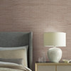 York Wallcoverings Modern Nature 2nd Edition OS4323 Metallic Jute Wallpaper Silver Tan