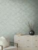 York Wallcoverings Modern Nature 2nd Edition OS4273 Modern Shell Wallpaper Light Blue