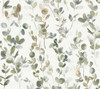York Wallcoverings Modern Nature 2nd Edition OS4311 Joyful Eucalyptus Wallpaper Green