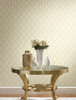 York Wallcoverings Damask Resource Library DM5029 Petite Ogee Wallpaper Yellow