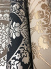 York Wallcoverings Damask Resource Library DM4901 Imperial Damask Wallpaper Navy Silver