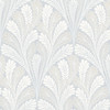 York Wallcoverings Damask Resource Library DM5021 Shell Damask Wallpaper Blue