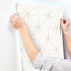 York Wallcoverings Grandmillennial GR5942 Evening Star Wallpaper Pearl