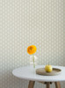 York Wallcoverings Grandmillennial GR5964 Leaf Pendant Wallpaper Linen