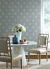 York Wallcoverings Grandmillennial GR5945 Evening Star Wallpaper Blue