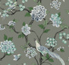 York Wallcoverings Grandmillennial GR5933 Fanciful Wallpaper Gray