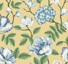 York Wallcoverings Grandmillennial GR5904 Morning Garden Wallpaper Yellow