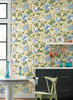 York Wallcoverings Grandmillennial GR5904 Morning Garden Wallpaper Yellow