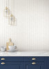 York Wallcoverings Water's Edge Resource Library CV4456 Painted Herringbone Wallpaper Off White