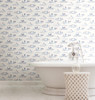 York Wallcoverings Water's Edge Resource Library CV4461 Full Sails Wallpaper Blue/Red
