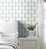 York Wallcoverings Water's Edge Resource Library CV4425 Broadsands Botanica Wallpaper Light Green