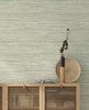 York Wallcoverings Water's Edge Resource Library CV4413 Bahiagrass Wallpaper Green